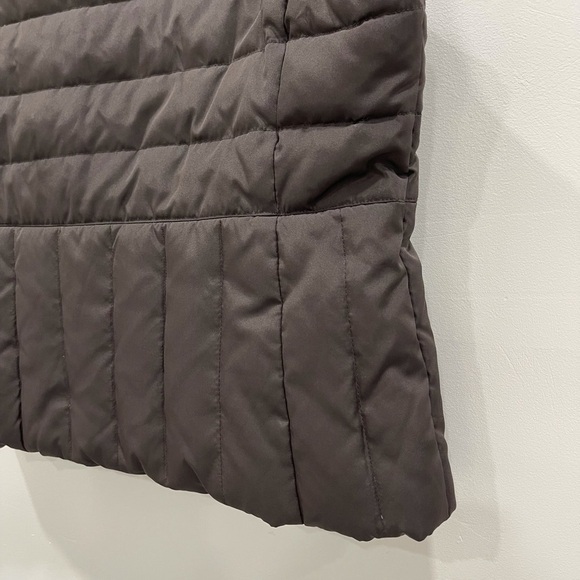 Kenneth Cole Quilted Down Puffer Vest Chocolate M - Picture 6 of 7